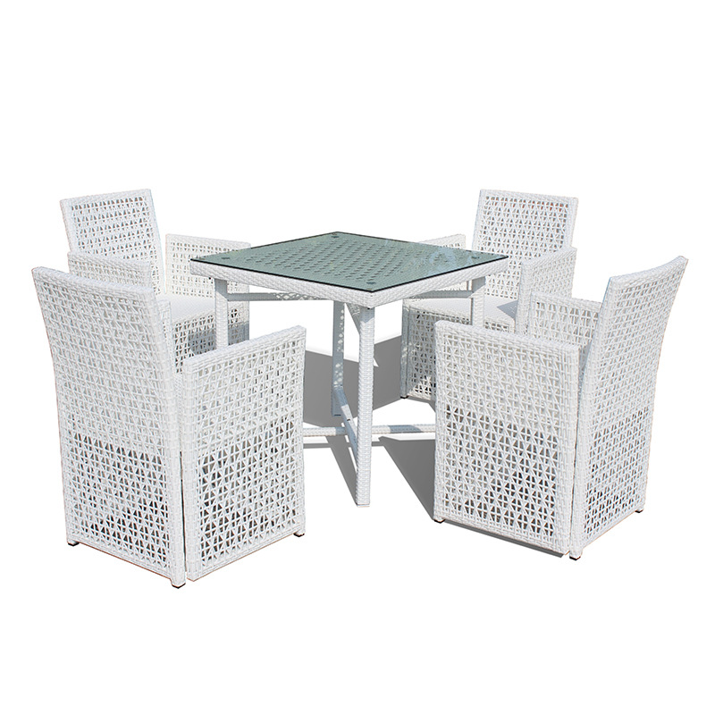 2021 Outdoor leisure furniture patio sets bistro set balcony garden chair rattan wicker chair and table