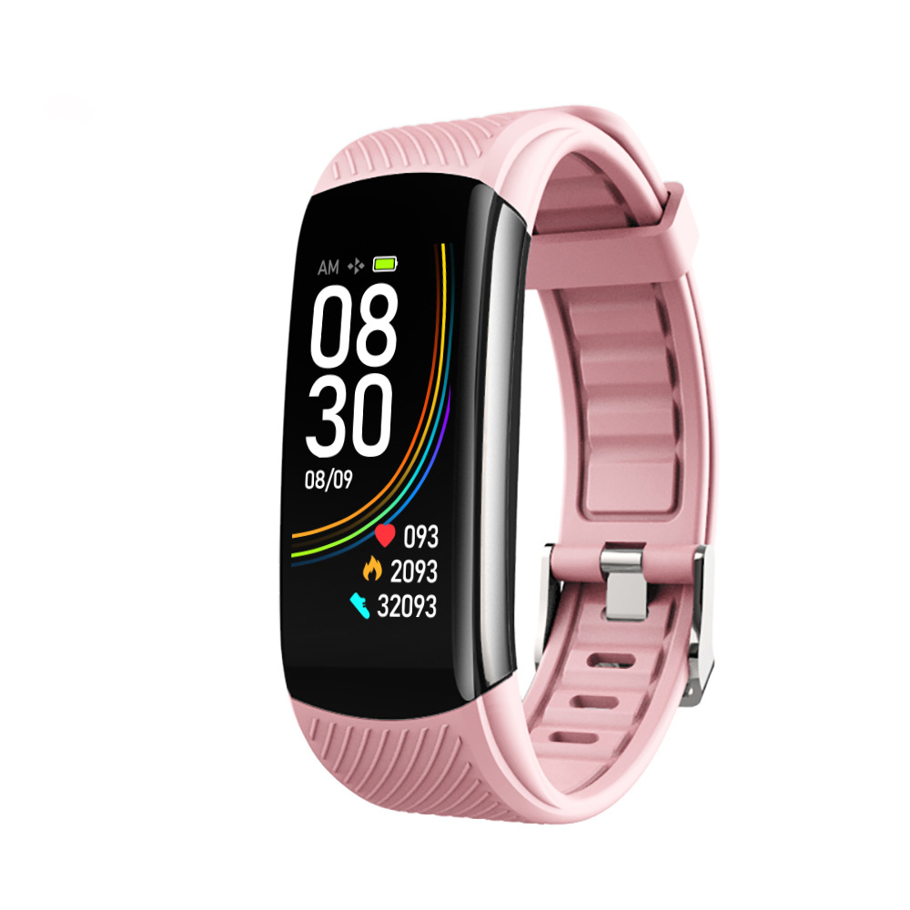 2021 New Body Temperature IP67 Waterproof Heart Rate Monitor Smartband Wristband Fitness Health Tracker Smart Bracelet Watch