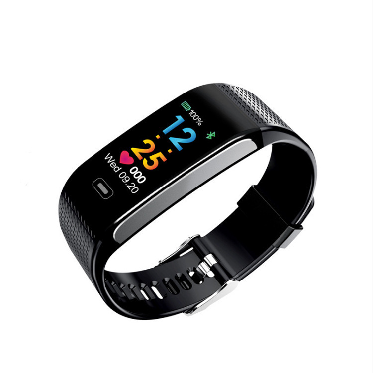 Blood Pressure Heart Rate Sports Smart Watch Fitness Tracker Smart Bracelet CK18S Smart Band