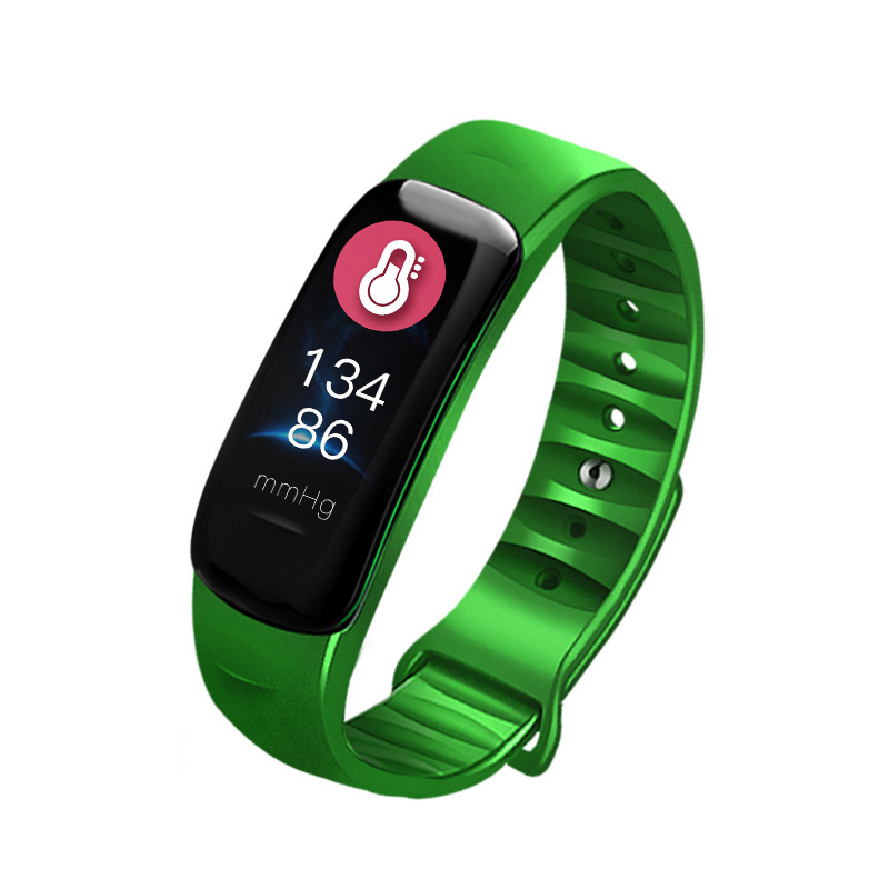 High Quality CE Smart Watch Band Blood Pressure Sport Fitness Tracker Waterproof Smart Bracelet Wristband C1 Plus