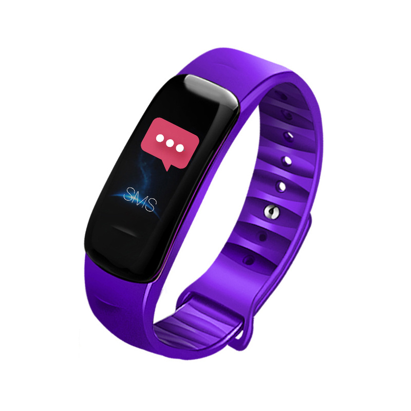 High Quality CE Smart Watch Band Blood Pressure Sport Fitness Tracker Waterproof Smart Bracelet Wristband C1 Plus
