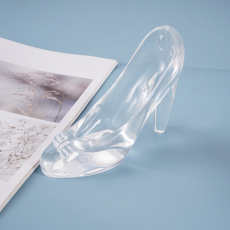 DIY Crystal Epoxy Mold High Heels Crystal Shoe Set Decoration Epoxy Mold