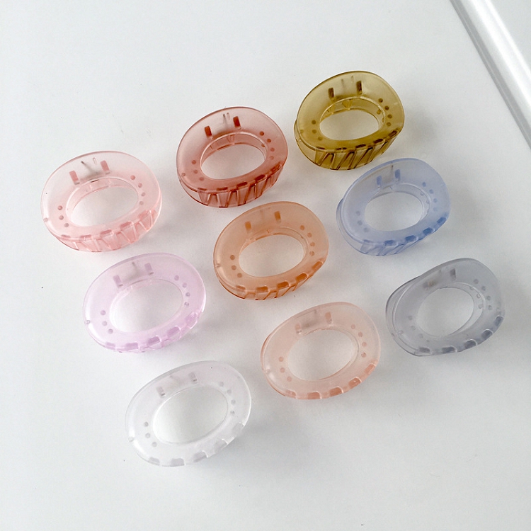 New Transparent Silicone Mould Dried Flower Resin Decorative Craft DIY arc ring mold Type epoxy resin molds for jewelry