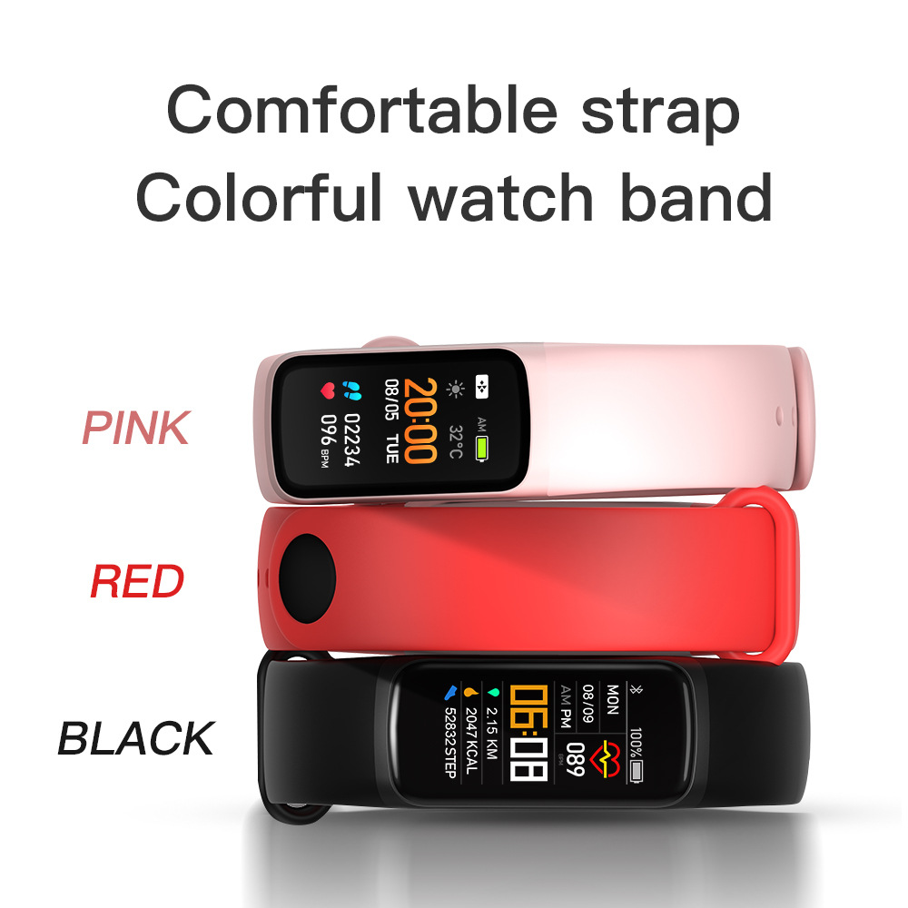 2021 New fitness tracker DY-C7 smart bracelet waterproof smart band for ios android