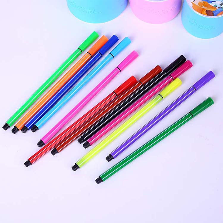 Purple rat 12/18/24/36 color watercolor pen washable non-toxic painting water for kindergarten pupils