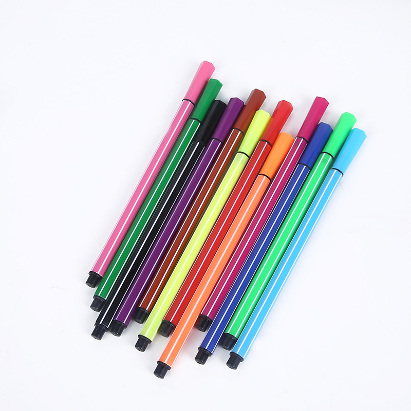 Cartoon bear watercolor pen set wholesale 12 18 24 36 color painting pen children DIY graffiti