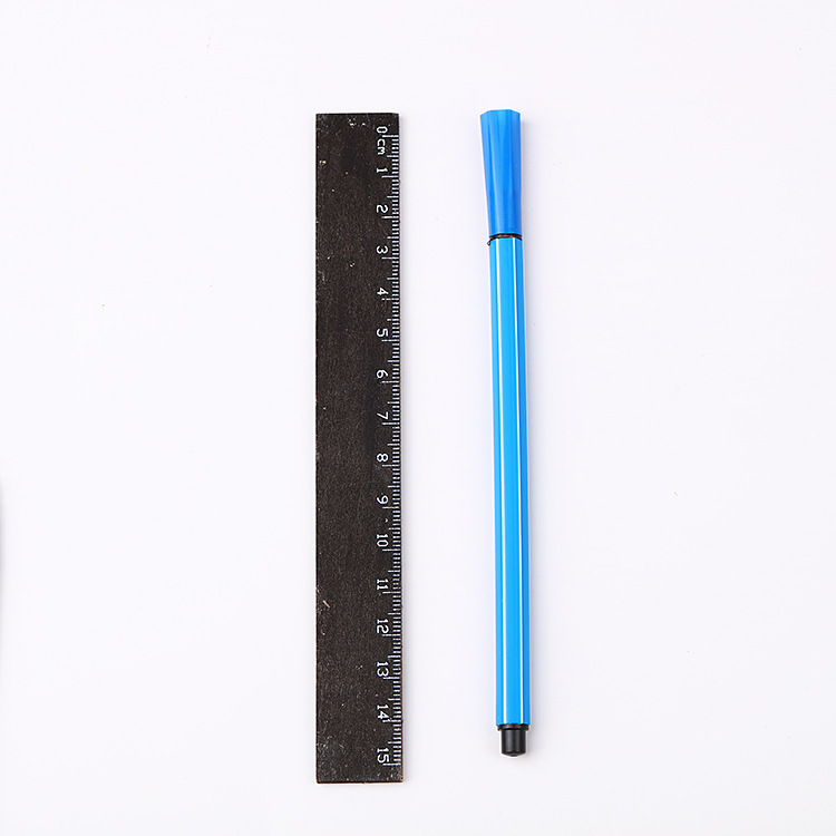 Promotional Felt Tip Plastic Water Color Fiber Pens Water Color Pen Set Set of  12-36colors