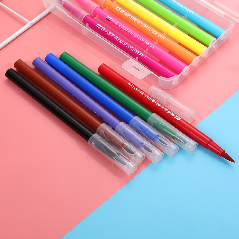 Best Marker Pens for Drawing and Coloring with Triangle Barrel (12-36colors）