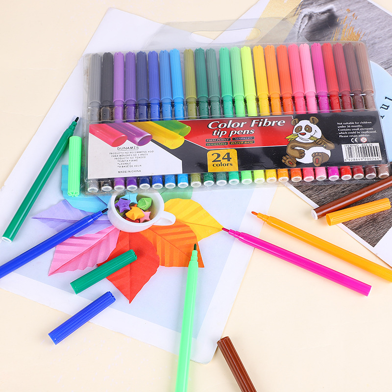 12-36 Colors marker pen set Non Toxic Plastic Art Markers Watercolor marker Pen