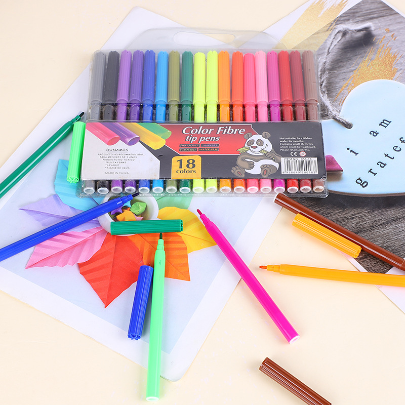 12-36 Colors marker pen set Non Toxic Plastic Art Markers Watercolor marker Pen
