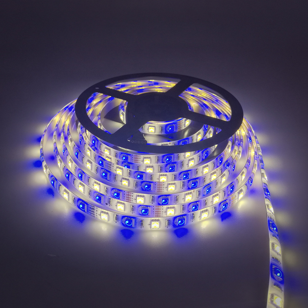 5050rgbw Set Light Strip LED Colorful Flexible Light Strip Epoxy Waterproof Happy Color-Changing Light Strip Light Strip Set Input Voltage 12 (V) LED