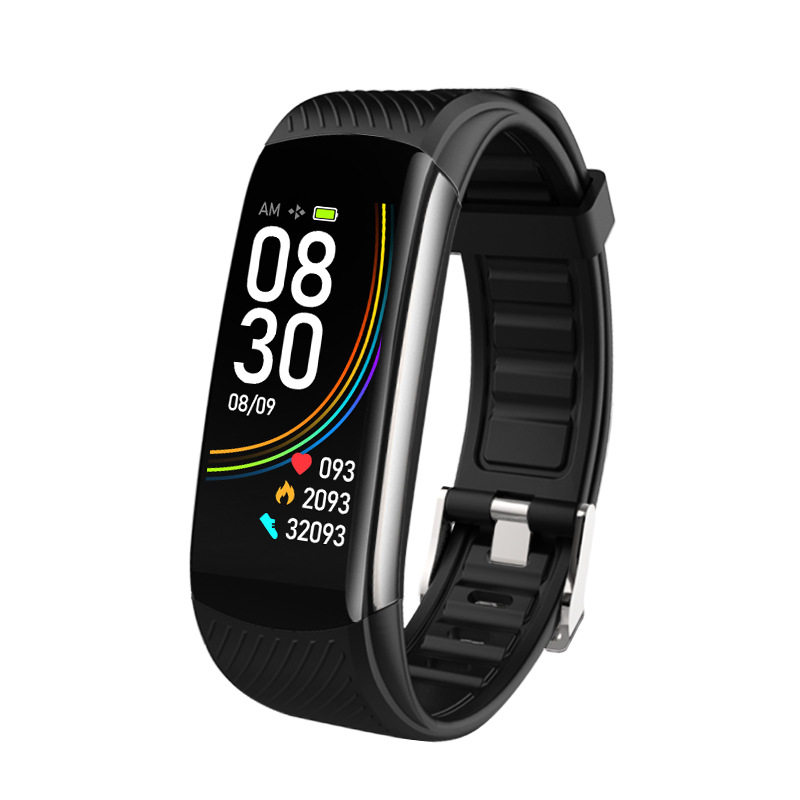 New Mini Smart Watch Wristband Real-time Heart Rate Detection Blood Pressure Measurement C6T Smart Watch