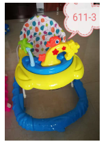 Cheap new design cartoon baby walker 360 degree with handle high quality and environmental friendly