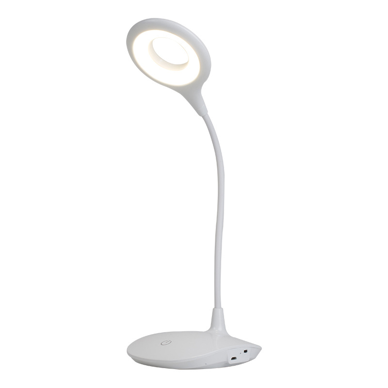 20Leds book light with 3 Brightness Level USB Rechargeable Gooseneck Flexible Touch Control Book Light reading book table lamp