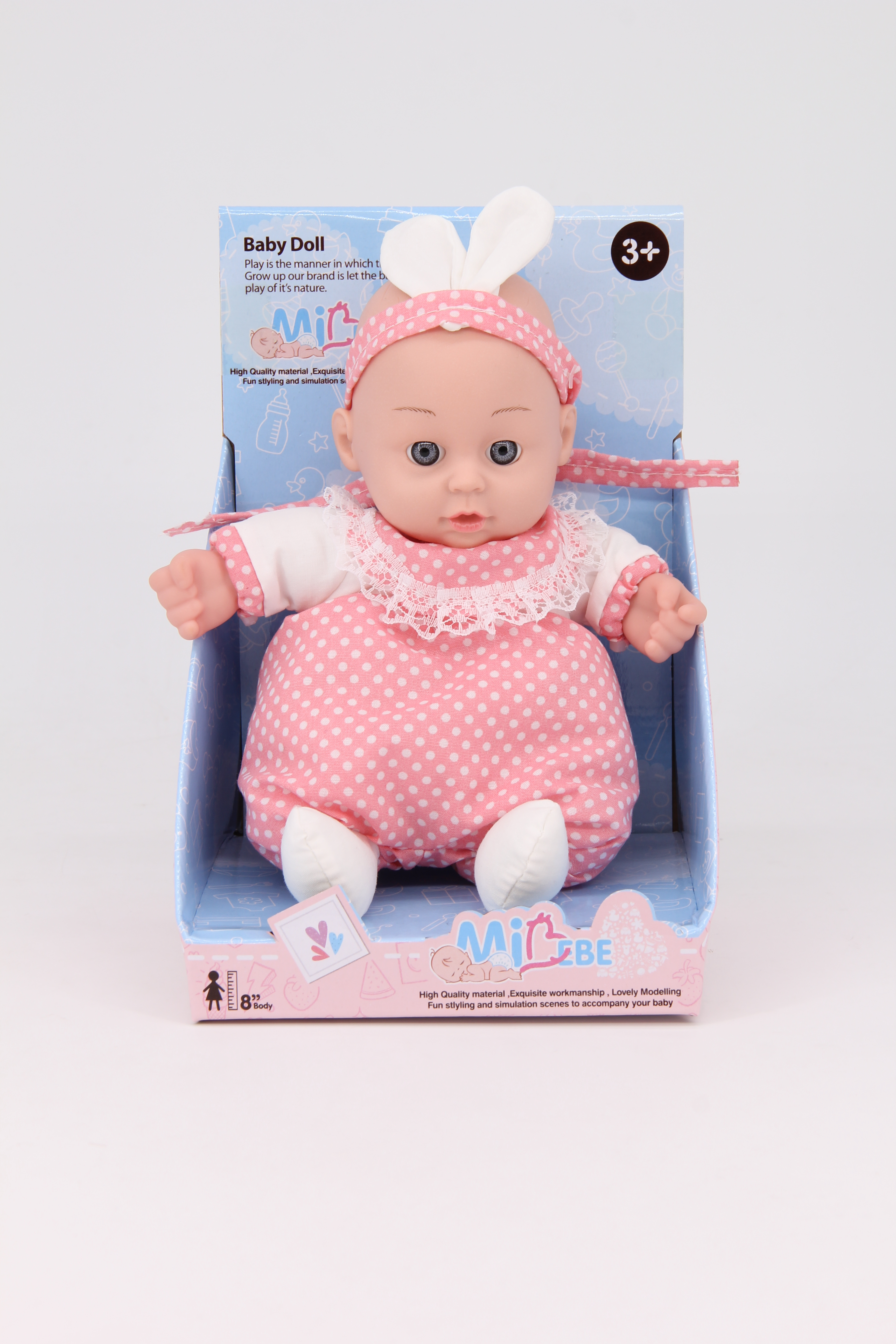 801-101Factory Directly High quality Baby Vinyl Doll For Kids