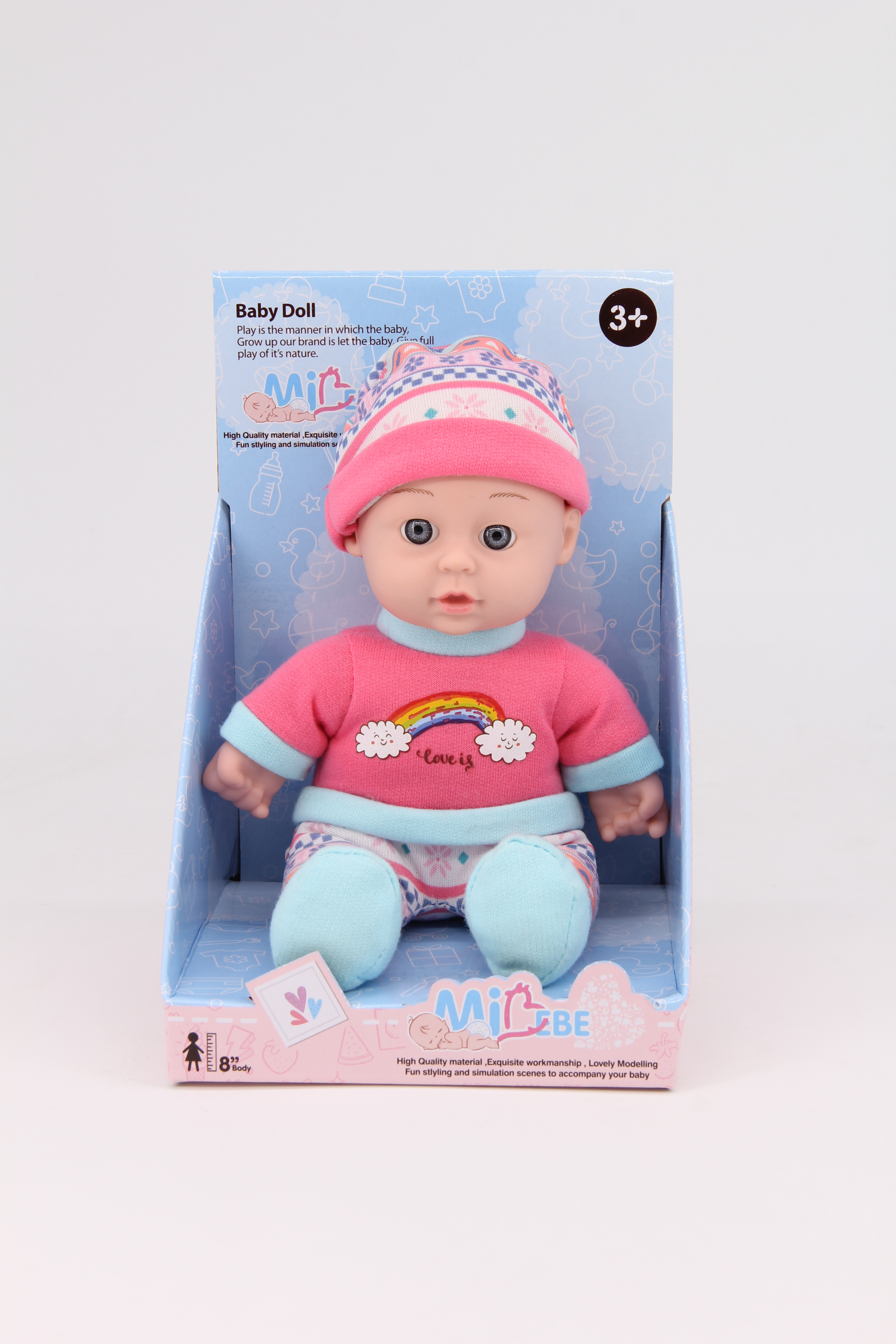 801-103Factory Directly High quality Baby Vinyl Doll For Kids
