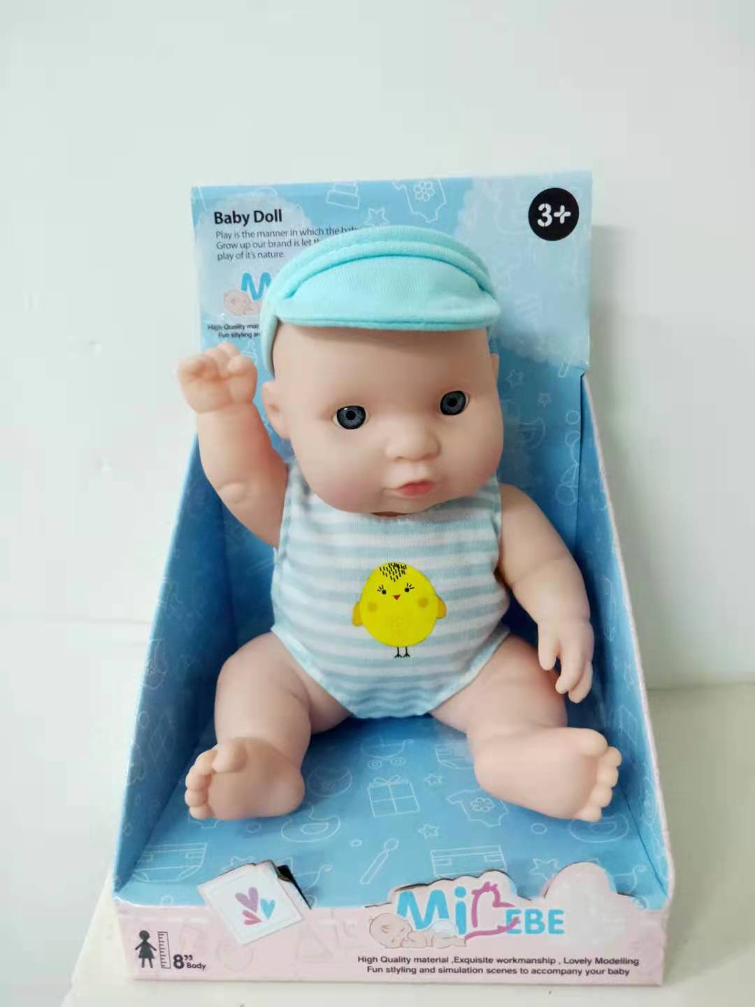 801-13Factory Directly High quality Baby Vinyl Doll For Kids