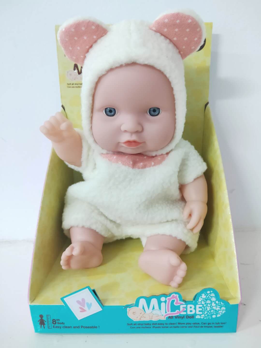 801-NFactory Directly High quality Baby Vinyl Doll For Kids