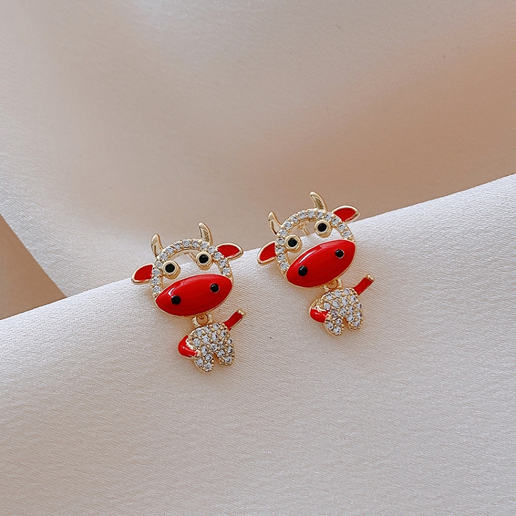 Red Ox Earrings