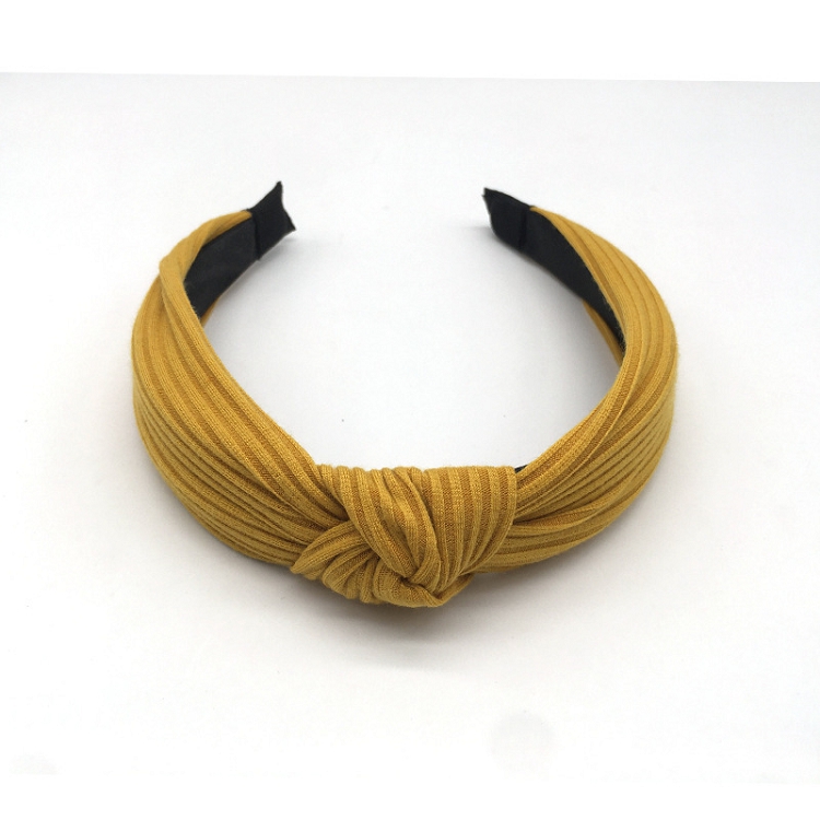 Cross-border trade for Amazon fashion wide version of hair hoop women pan hair, embossed knitting stripe hair head ornaments 