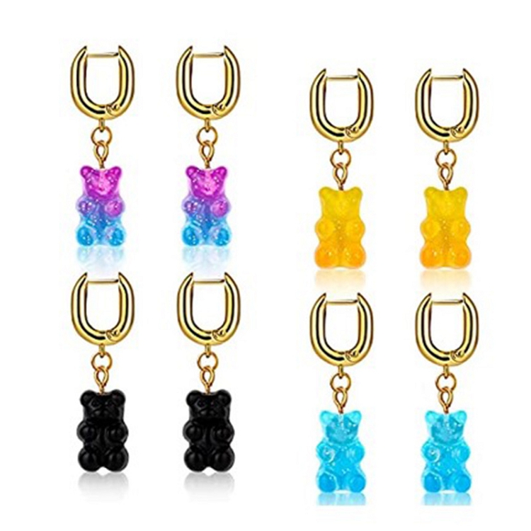 Amazon cross-border cute sweet 3D Garfield earrings girl girl girl party gift earrings ?
