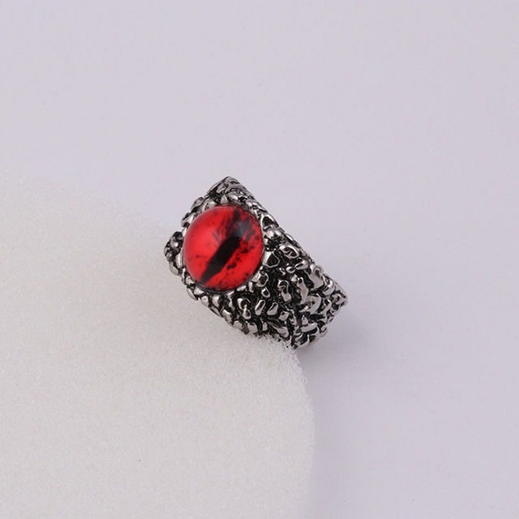 Aliexpress new fashion creative multi-color devil eye opening adjustable ring for men and women universal European and American rings ?