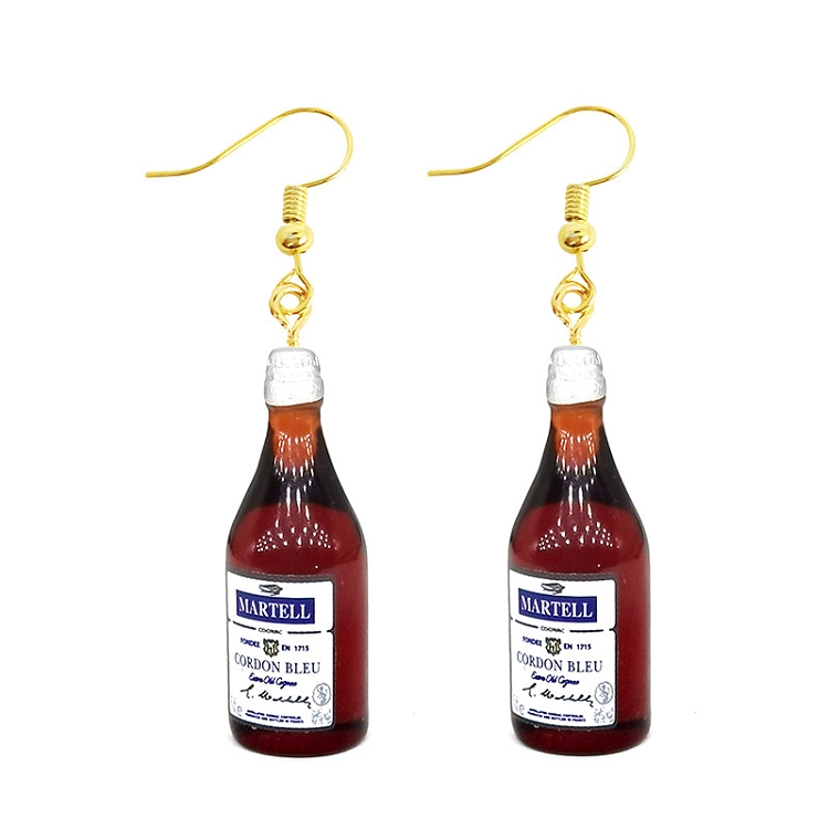 Aliexpress's new resin titrated lovely girl gift earring coffee drink is an interesting mainstream bottled jar ?