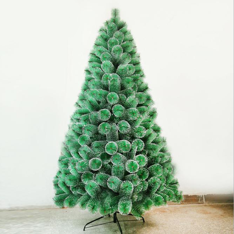 Artificial PVC ceramic Pine needle christmas tree decorative