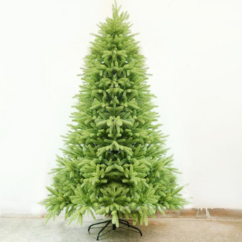 Winter Holiday and Christmas pvc+pe christmas tree artificial flocked christmas tree