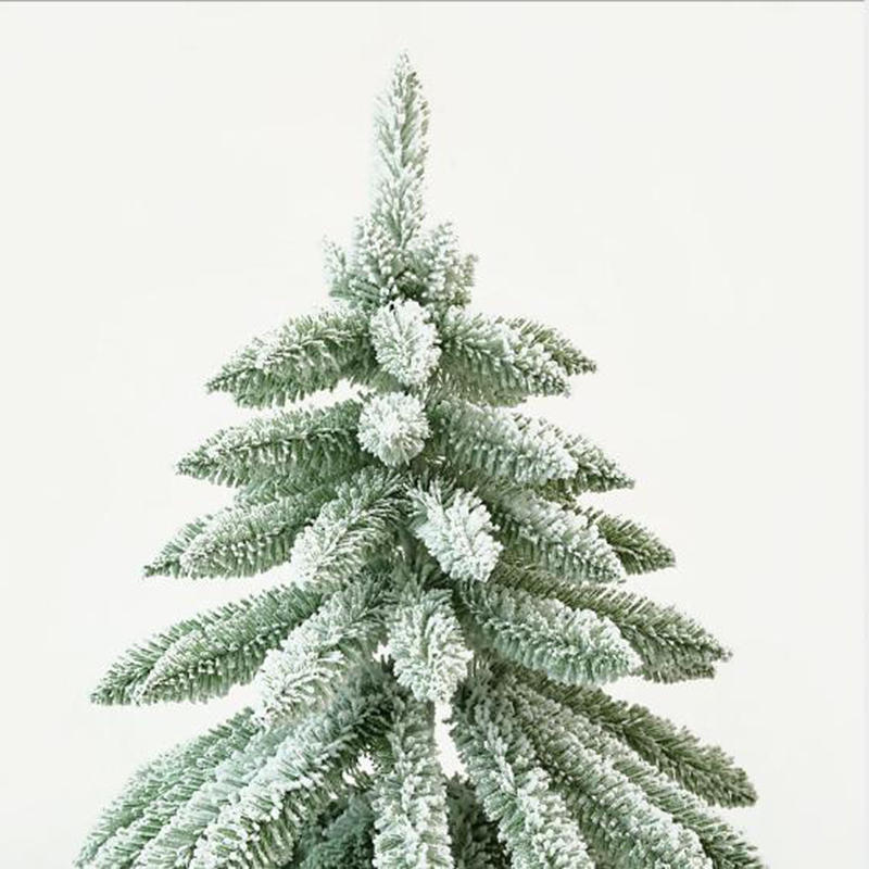Winter Holiday and Christmas pvc+pe christmas tree artificial falling snow christmas tree