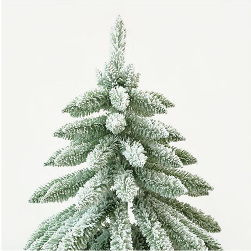 Winter Holiday and Christmas pvc+pe christmas tree artificial falling snow christmas tree