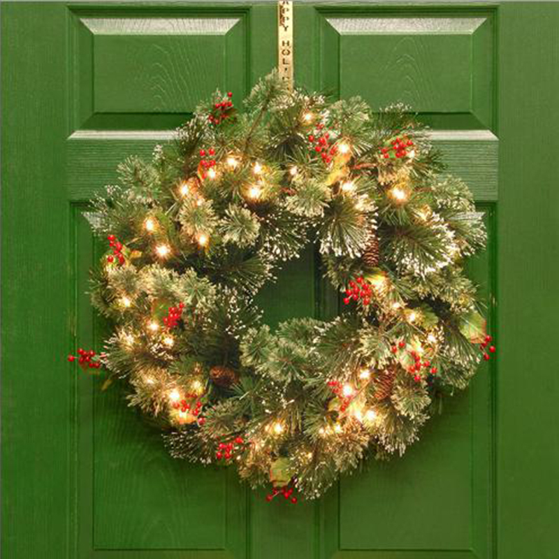 wholesale cheap spring and summer wall window garden door design hanging christmas wreath