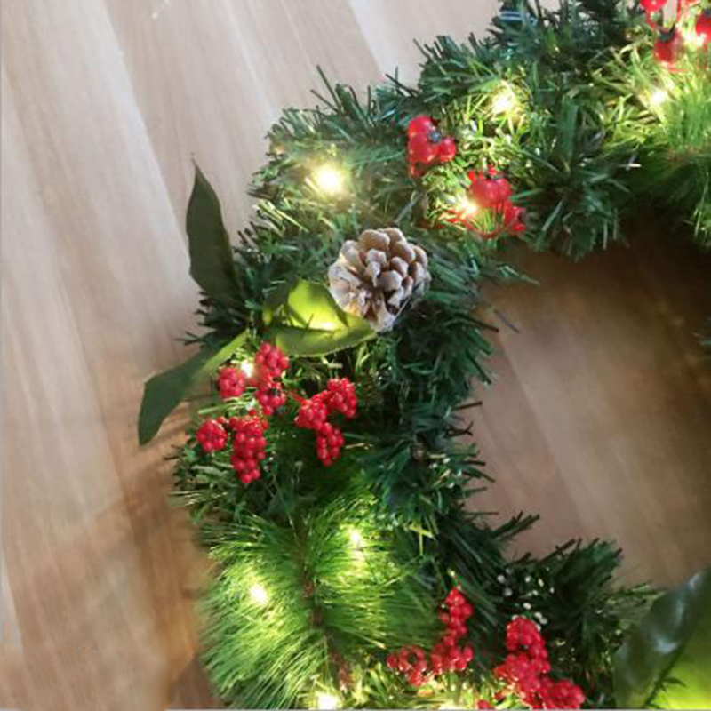 Wholesale Cheap Wedding home decoration door ring artificial Decorative wreath