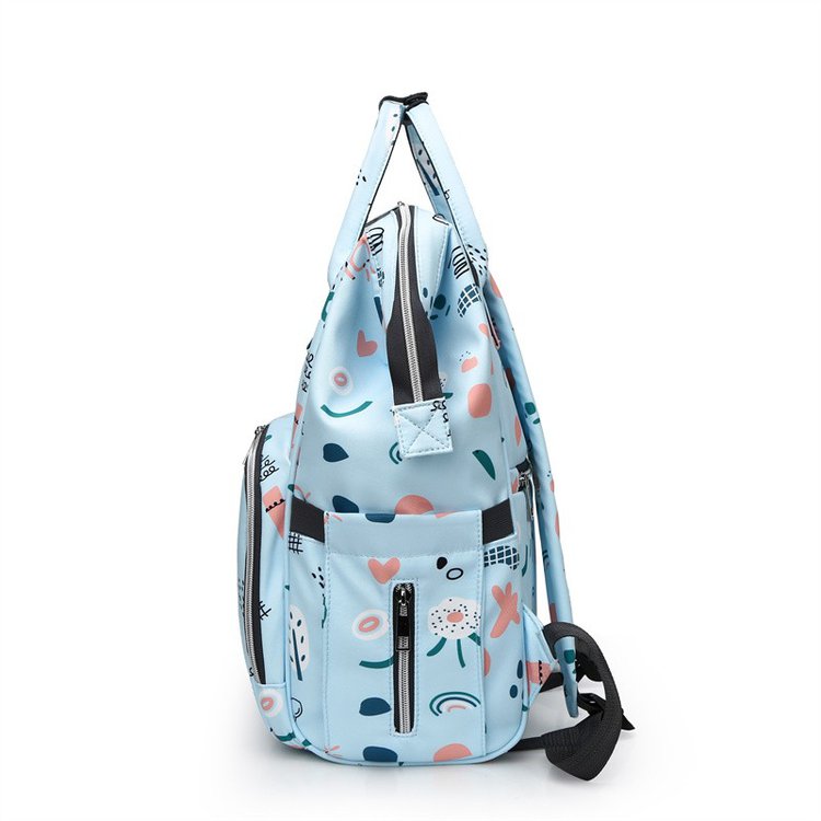 Fashionable multi-functional mommy bag trumpet  slant-crossing diaper bag