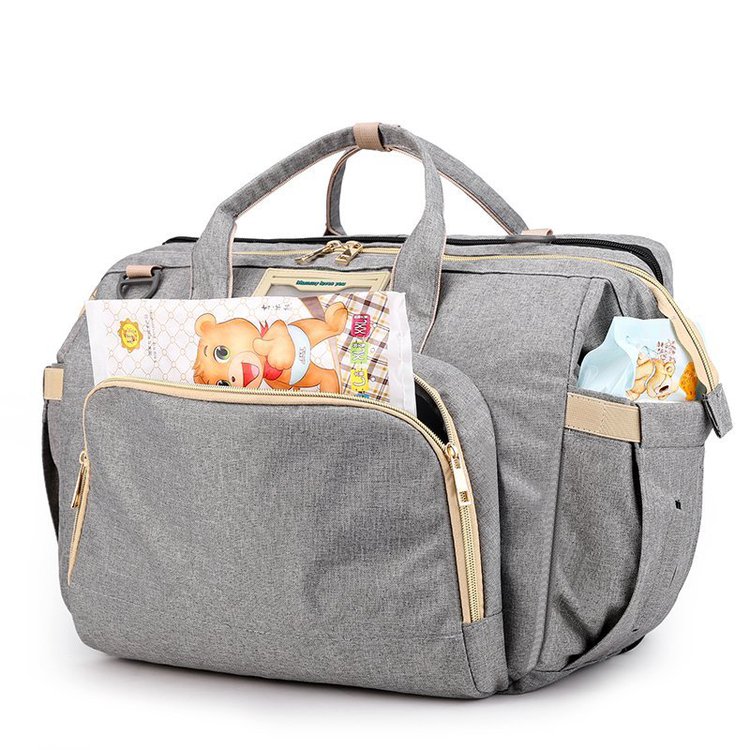 2020 hot selling large capacity multifunctional mommy backpack mommy diaper bag baby backpack luxury diaper bag