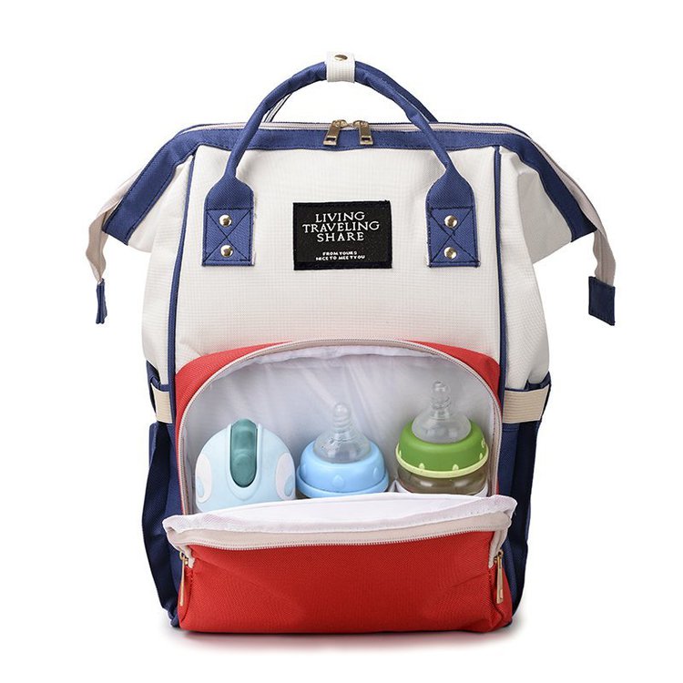 Outdoor Waterproof Travel Mom Back Pack Nappy Travel Antitheft Fashion Mommy Diaper Backpack Baby Diaper Bag