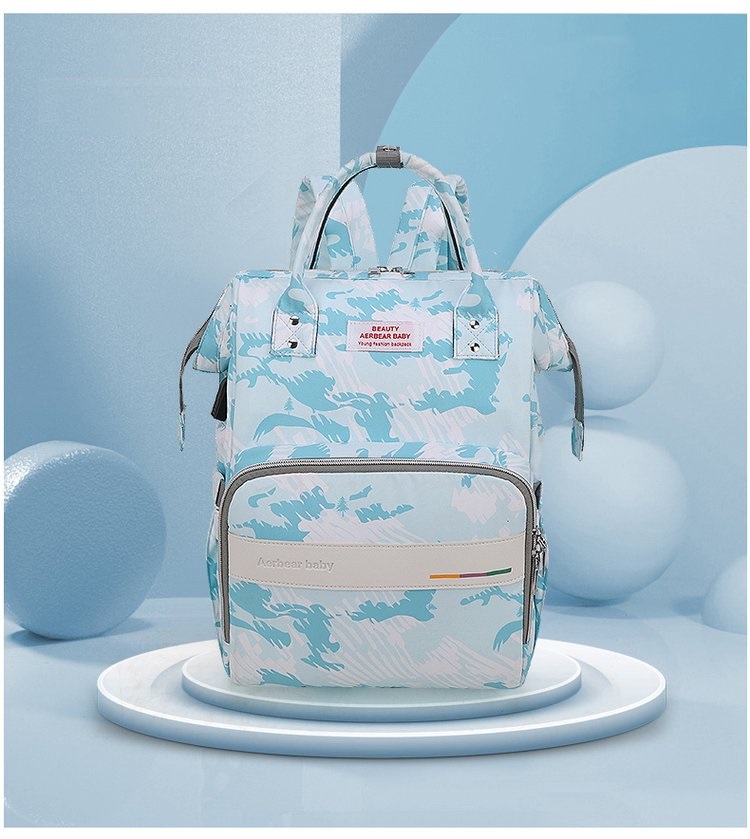 2021 Amazon Hot Selling Diaper Mammy Bag Waterproof Baby Diaper Bag Backpack