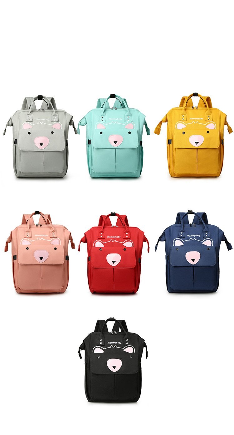 Customization logo Shoulder Portable Mother and Baby Backpack Mummy Bag