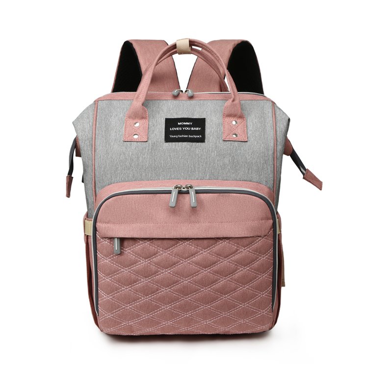 Hot Sale nappy back packtravel backpack changing fashion mummy baby bag multifunctional private label diaper bags for baby care