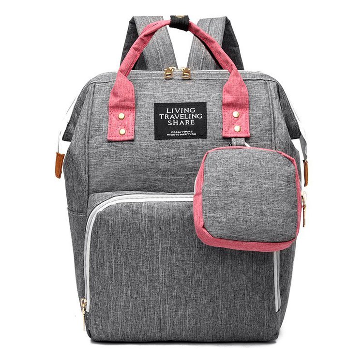 Trendy baby diaper backpack high quality colorful multifunctional organizer backpack for moms