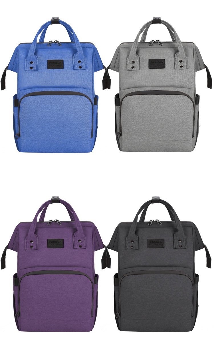 Wholesale Outdoor Unisex Stylish Mommy Bag Travel Diaper Pail Refill Bags Custom Diaper Bag