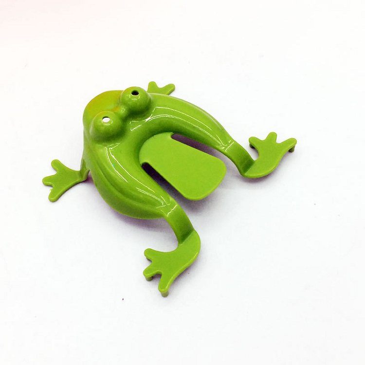 Plastic jumping frog for kids high elasticity wholesale promotion toy hot saling