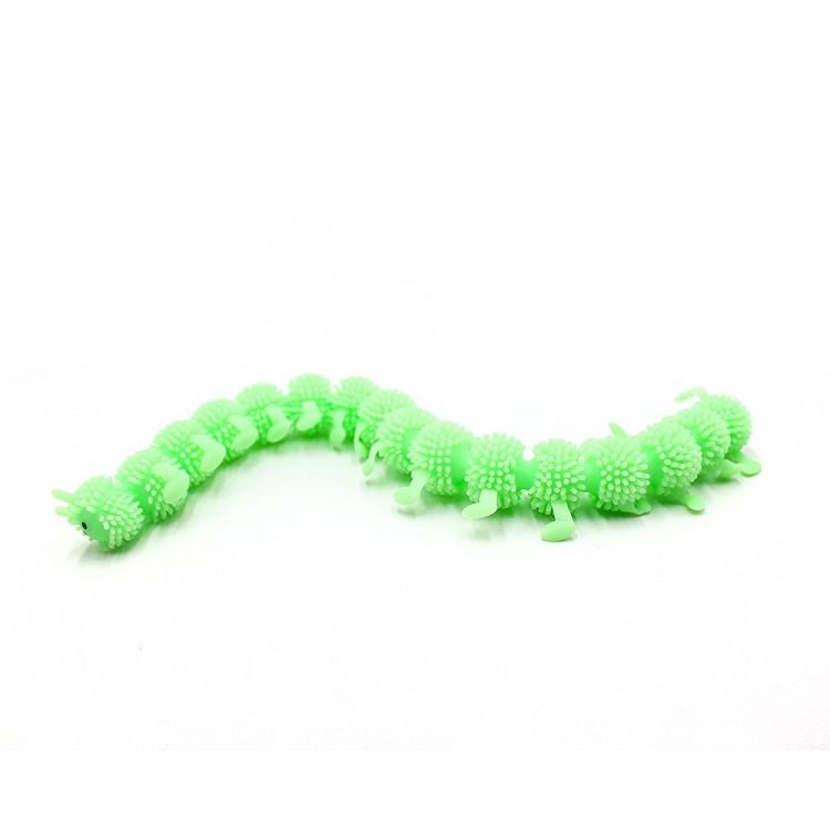 TPR soft animal stretchy worm toy funny worm stretchy toy for capsules