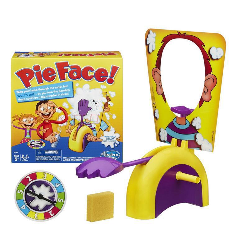 Fun Board Game Pie Face Showdown Game, Whipped Cream