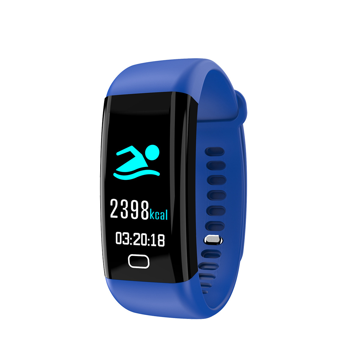 Blood Pressure Sports ip68 Waterproof Watches F07 Smart Bracelet Band Color Screen Digital Alarm Clock