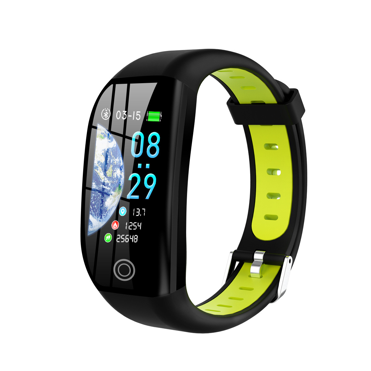 2021 Fitness Bracelet Blood Pressure Fitness Tracker Watch F21 Waterproof Sport Bracelet Smart Wristband Men