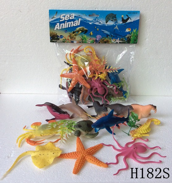 H182SEducational Plastic Toy Sets Animals Model For Kids