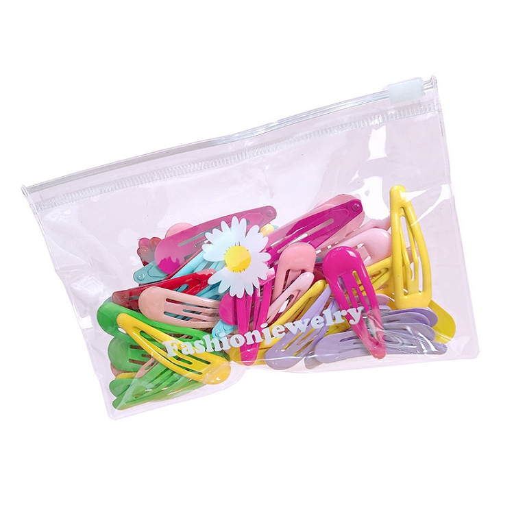 Instagram Red hair clip Bangs clip Girls color BB clip candy color baby hair clip children's headdress