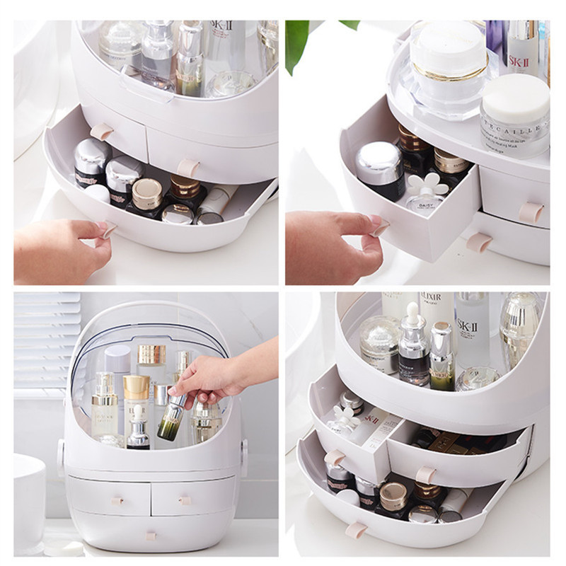 Amazon Top seller Ningbo Home accessories ABS Modern Jewelry Cosmetic Storage Display Boxes Lipsticks Makeup Storage Drawer
