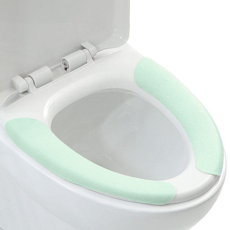 3 pair of toilet seat cushion toilet seat washers household summer thin paste washers toilet seat toilet seat paste